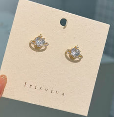 Cute Heart Saturn Studs02